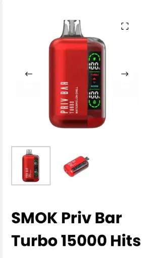 Smok Priv Bar Turbo 15k