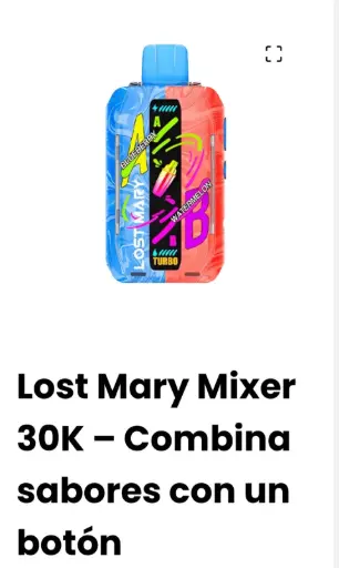 Lost Mary Mixer-Conbina sabores con un Clik 30k